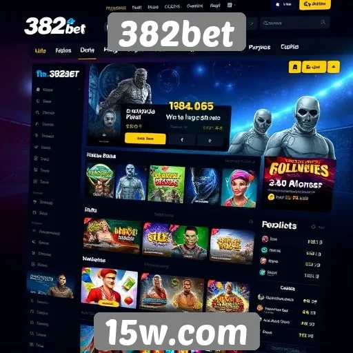 Facilidade de navegação no site 382bet